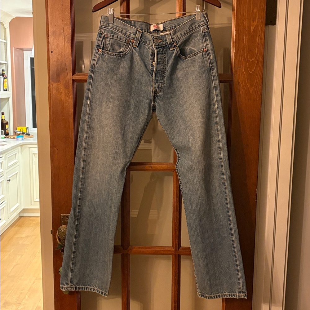 Levi's 501 Blue Jeans